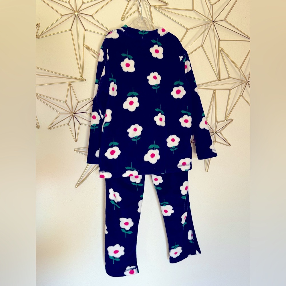 Hanna Andersson floral fleece set